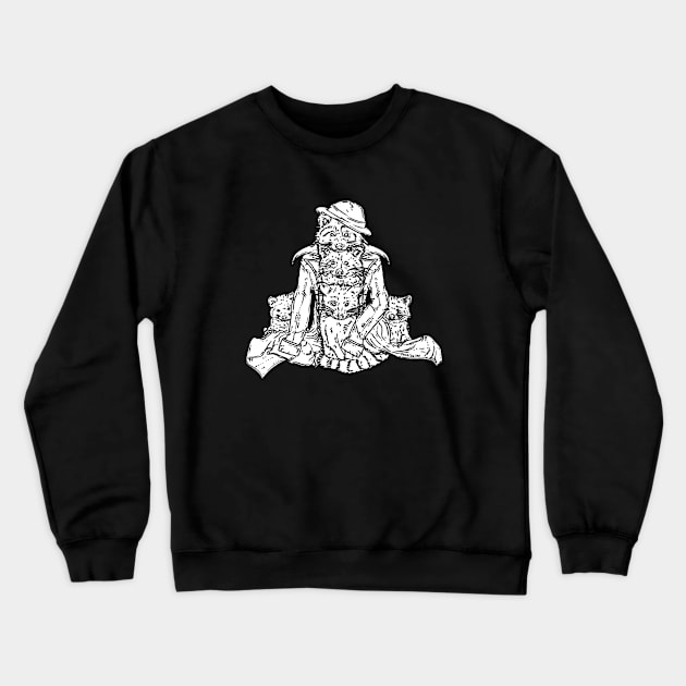 Coated -  - Inktober 19-27 Crewneck Sweatshirt by DVerissimo